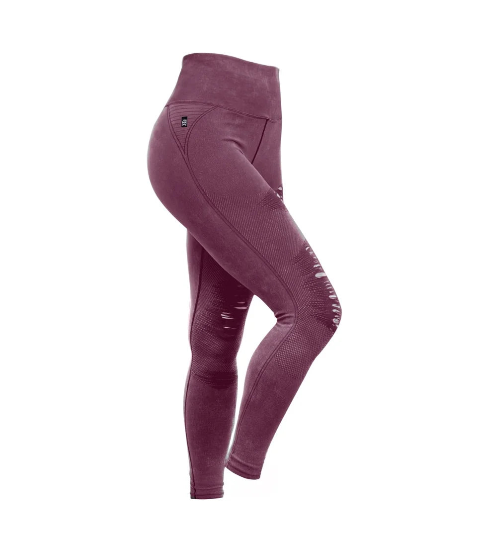 THE BARBELL CARTEL - Rebel Legging Iron Berry (Femme)