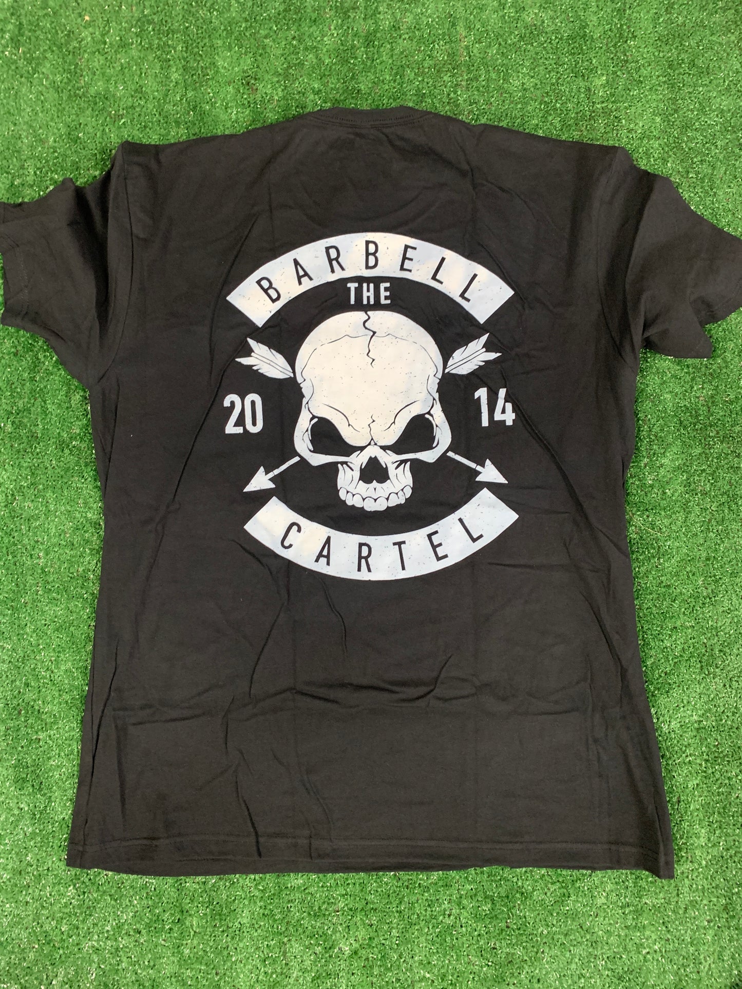 THE BARBELL CARTEL - T-Shirt Homme Femme noir
