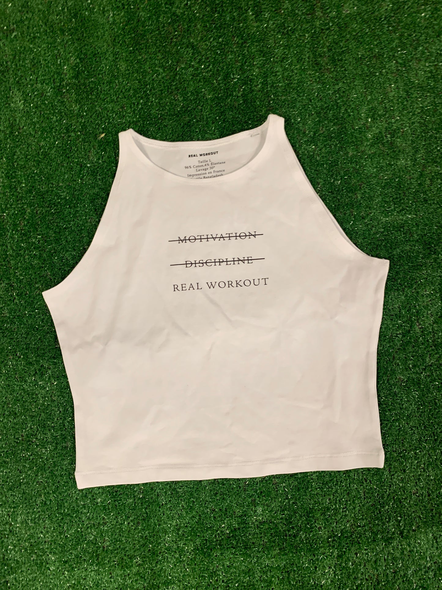 REAL WORKOUT - Crop-Top Femme