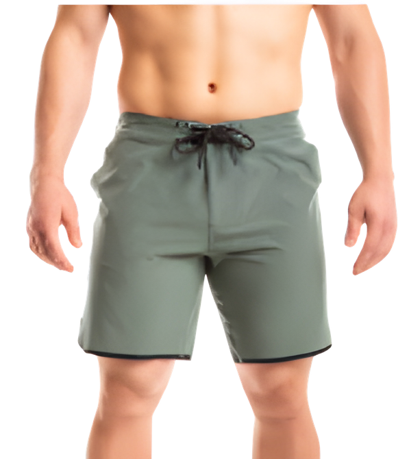VIRUS - Evo 7" Shorts Heather Kombu Green/Silver