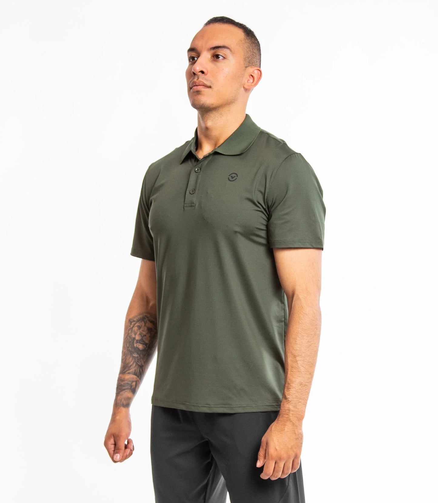 VIRUS - T-Shirts team polo Kombu Green/Black Homme/Femme