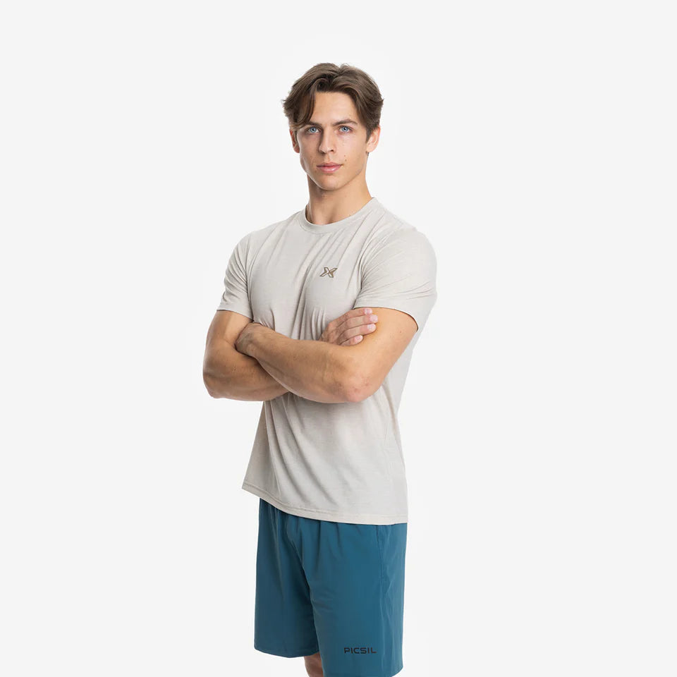 T-shirt Premium Manga court