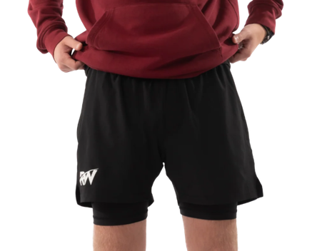 REAL WORKOUT - Short avec Sous-Short (Homme)