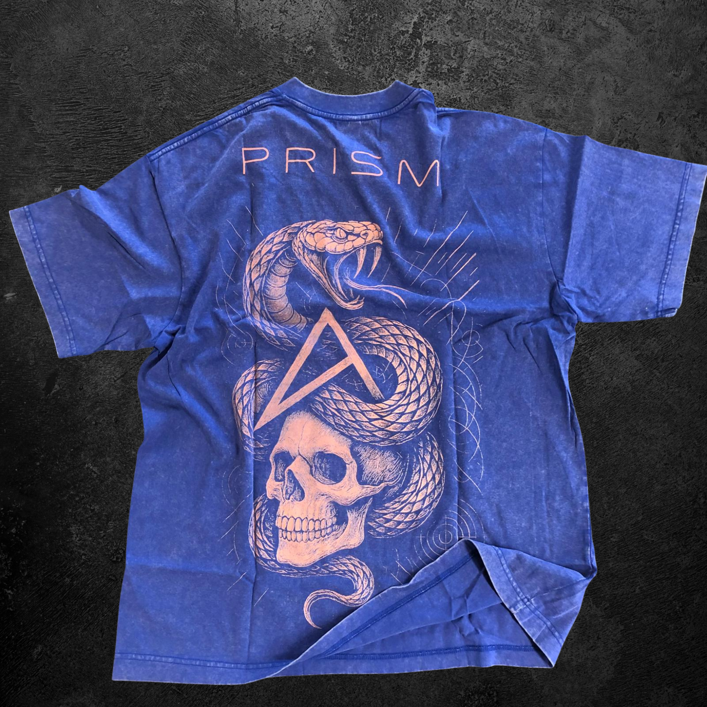 PRISM - T-Shirt Oversize bleu